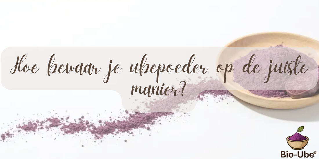 Hoe bewaar je ubepoeder op de juiste manier?
