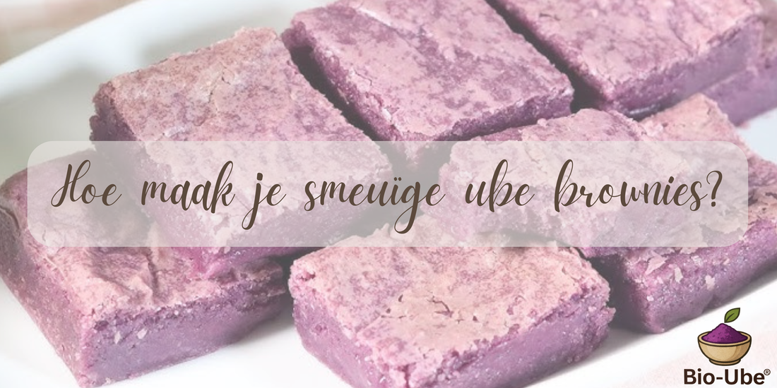 Hoe maak je smeuïge ube brownies?