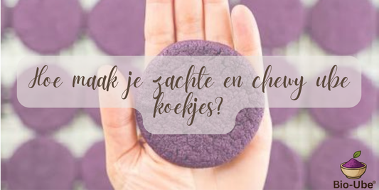 Hoe maak je zachte en chewy ube koekjes?