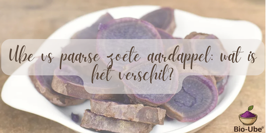 Ube vs paarse zoete aardappel: wat is het verschil?