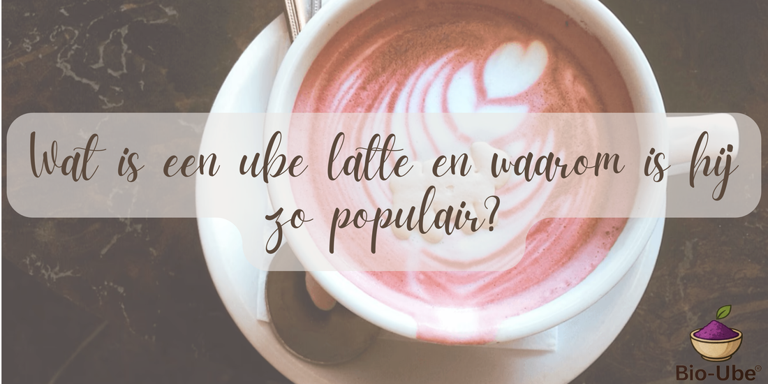 Wat is een ube latte en waarom is hij zo populair?