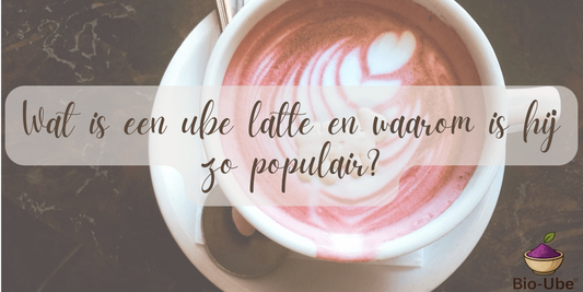 Wat is een ube latte en waarom is hij zo populair?