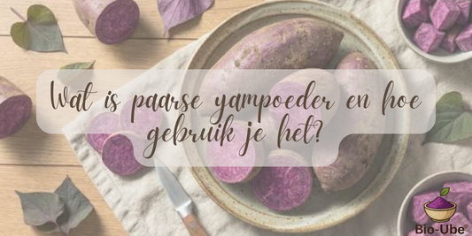 Wat is paarse yampoeder en hoe gebruik je het?
