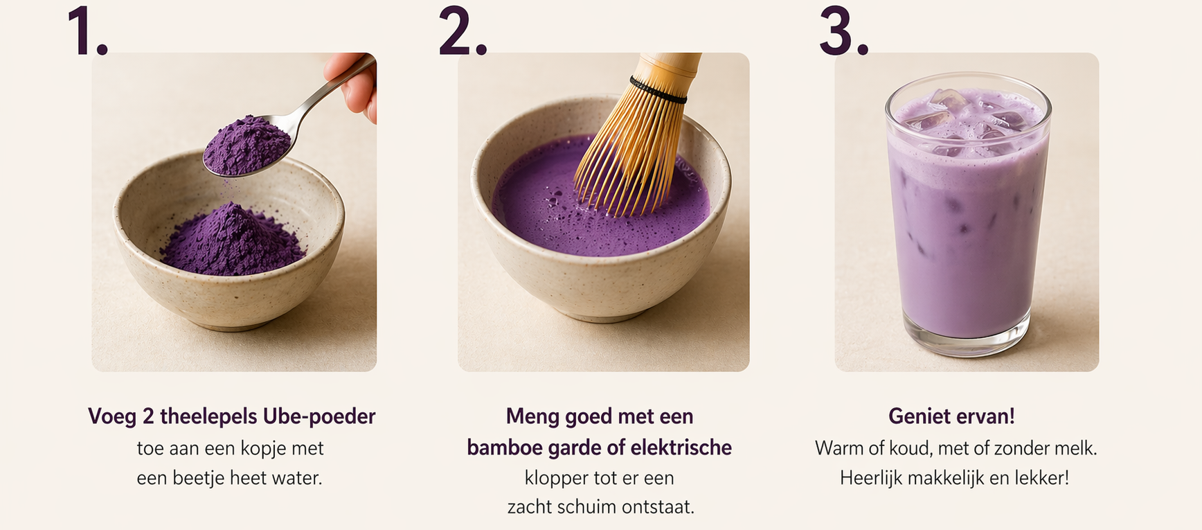 Ube als drankje